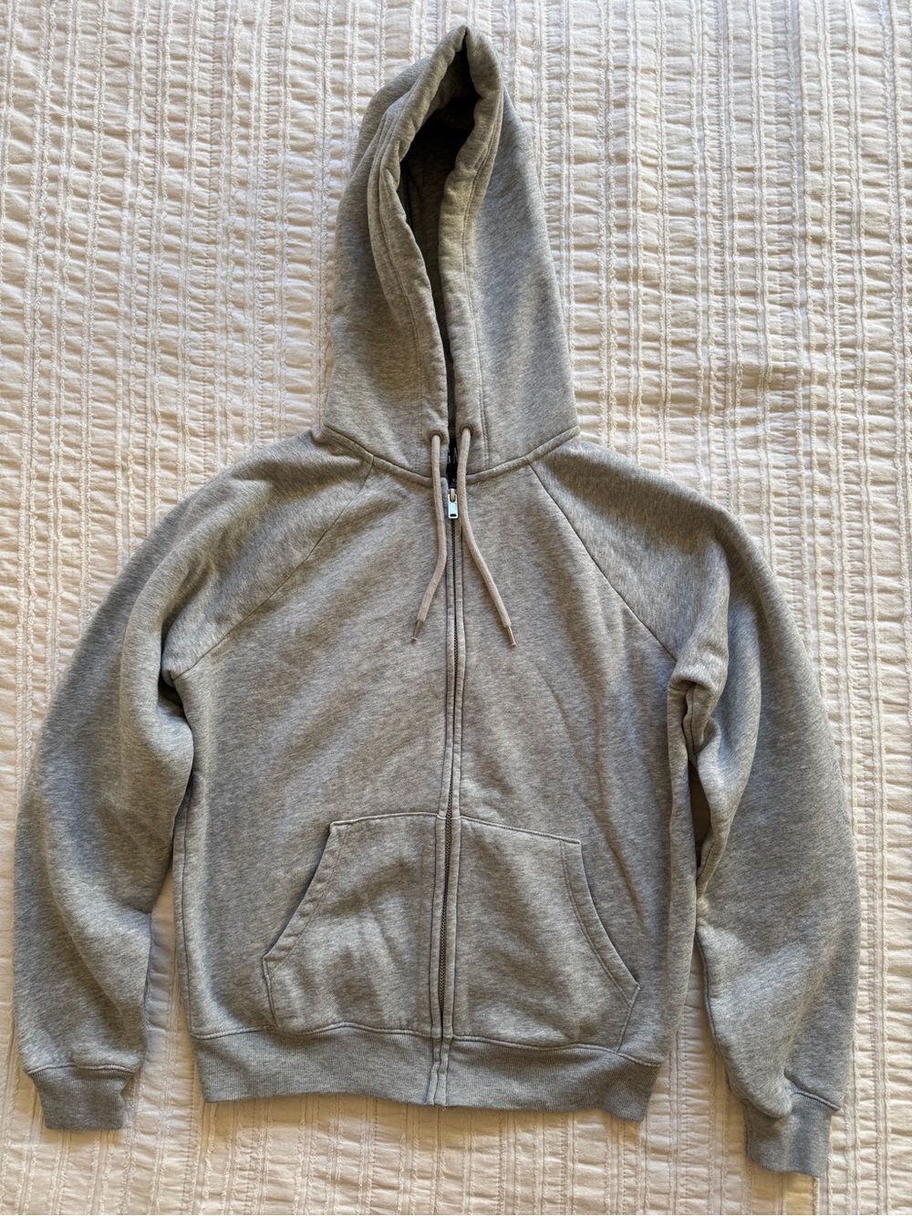 NWOT Gap VinrageSoft Zip Up Hoodie Women’s Heather Gray